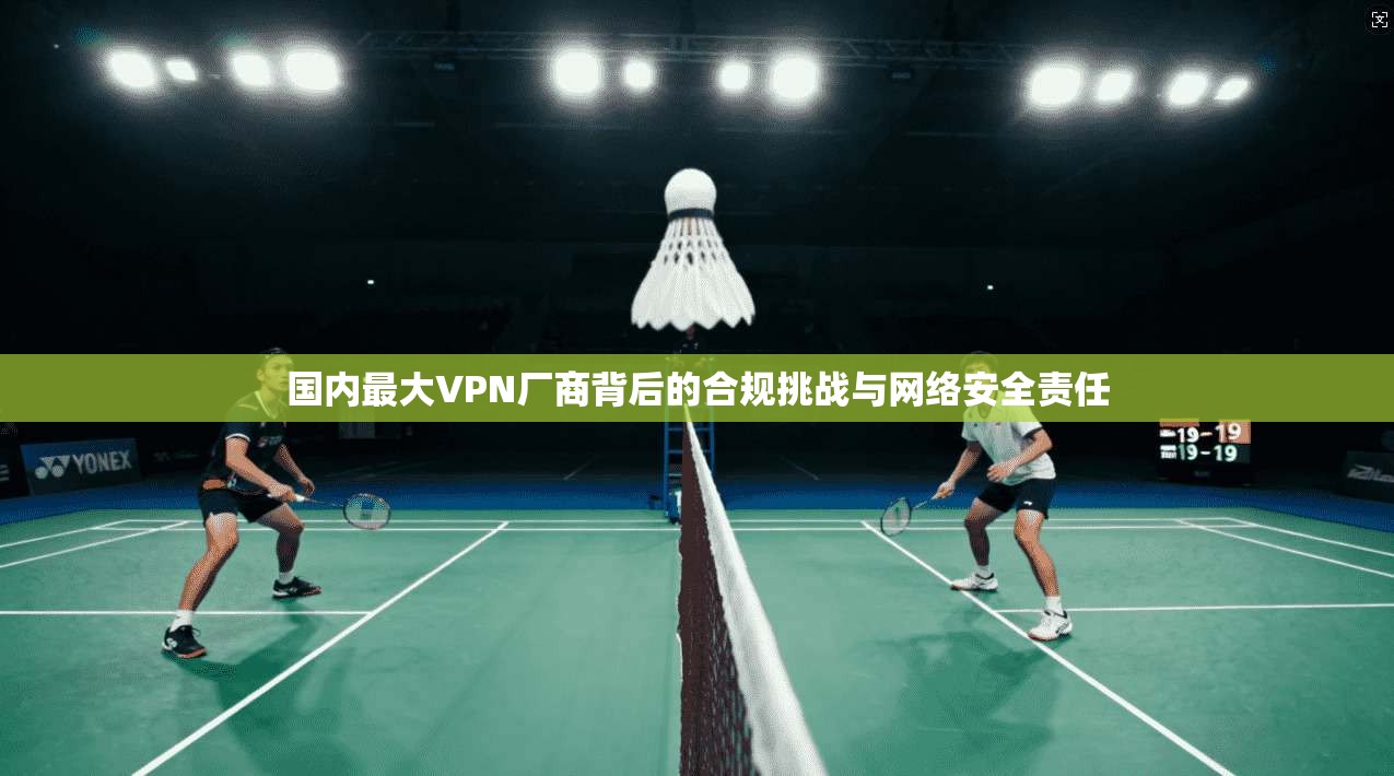 国内最大VPN厂商背后的合规挑战与网络安全责任