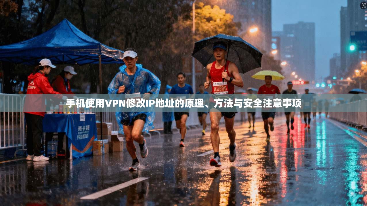 手机使用VPN修改IP地址的原理、方法与安全注意事项