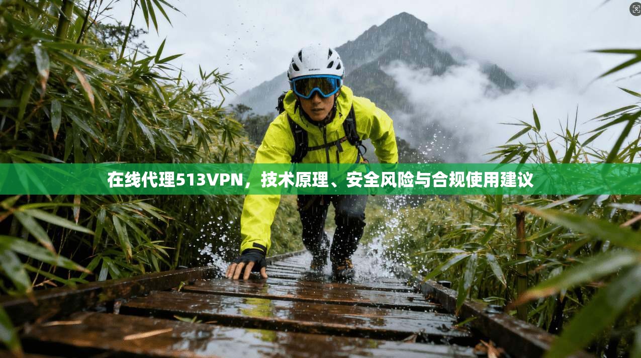在线代理513VPN，技术原理、安全风险与合规使用建议
