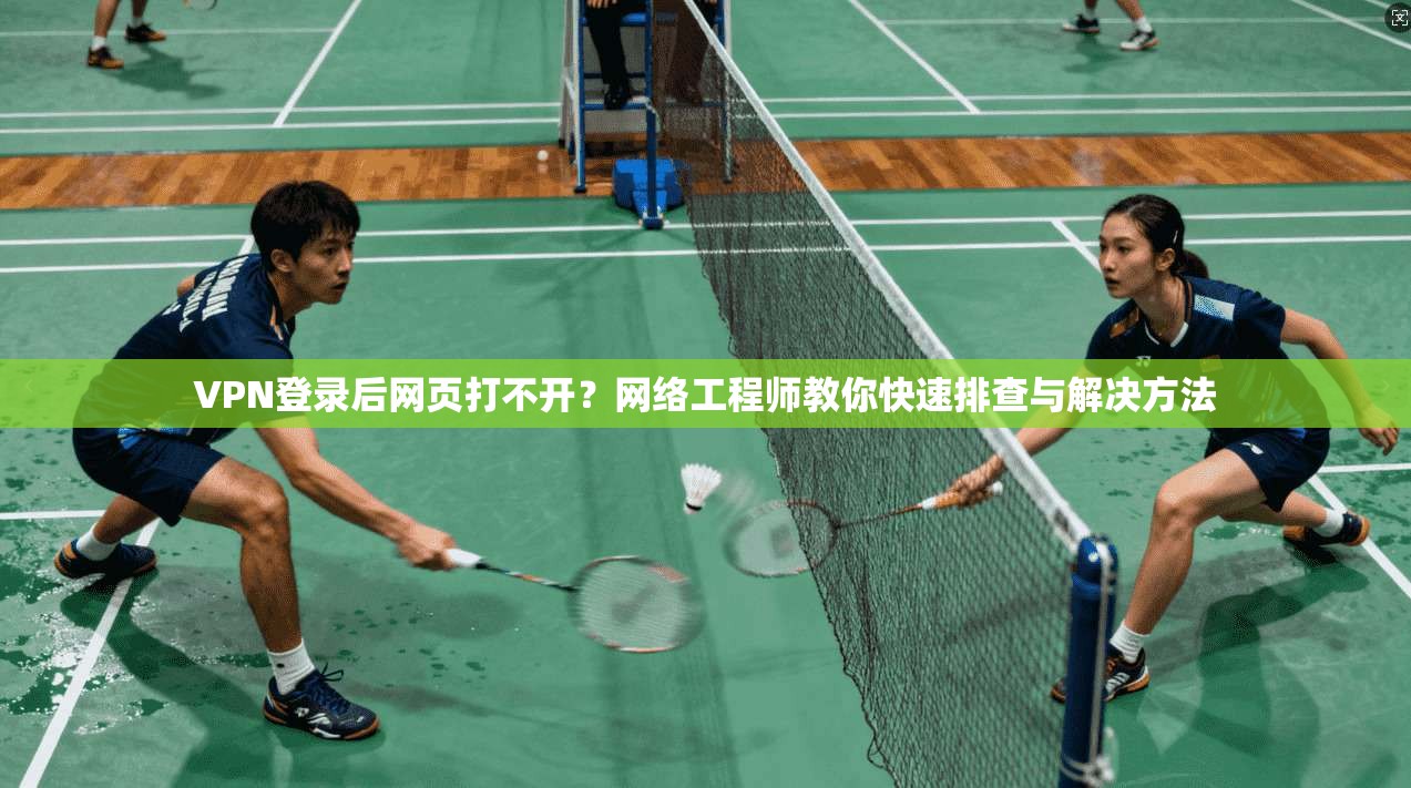 VPN登录后网页打不开？网络工程师教你快速排查与解决方法