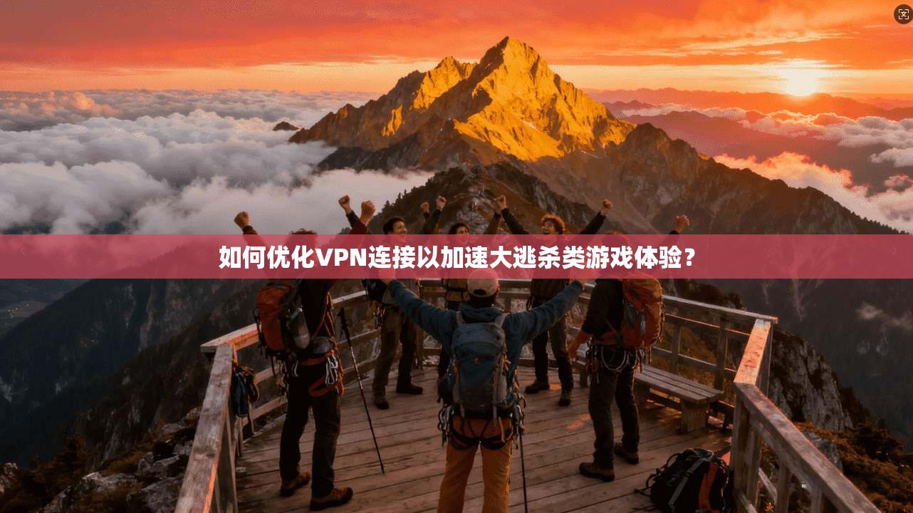 如何优化VPN连接以加速大逃杀类游戏体验？