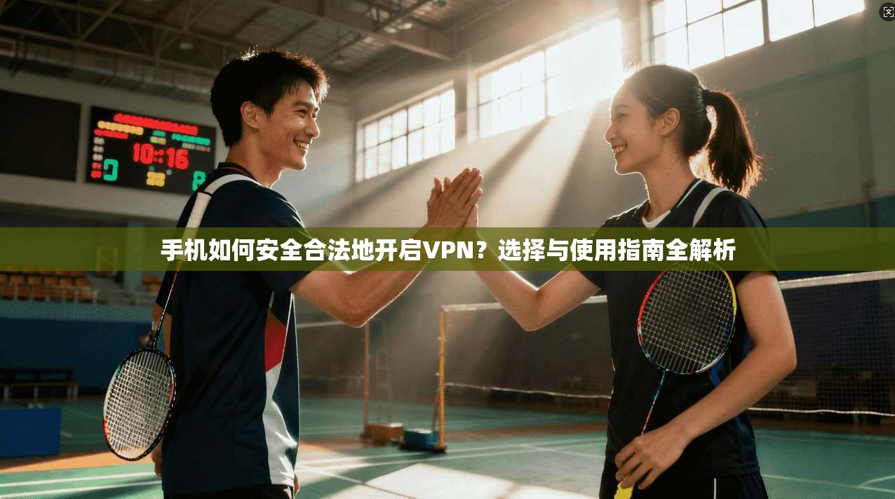 手机如何安全合法地开启VPN？选择与使用指南全解析