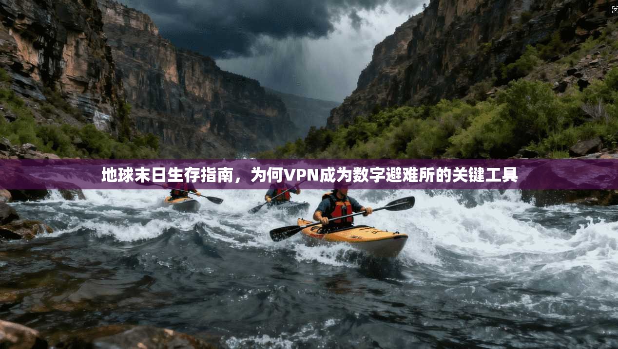 地球末日生存指南，为何VPN成为数字避难所的关键工具