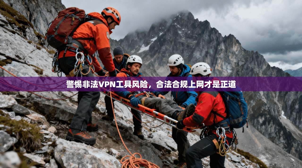警惕非法VPN工具风险,合法合规上网才是正道 警惕非法VPN工具风险,合法合规上网才是正道
