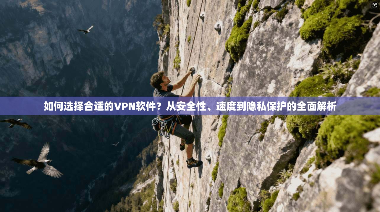 如何选择合适的VPN软件？从安全性、速度到隐私保护的全面解析