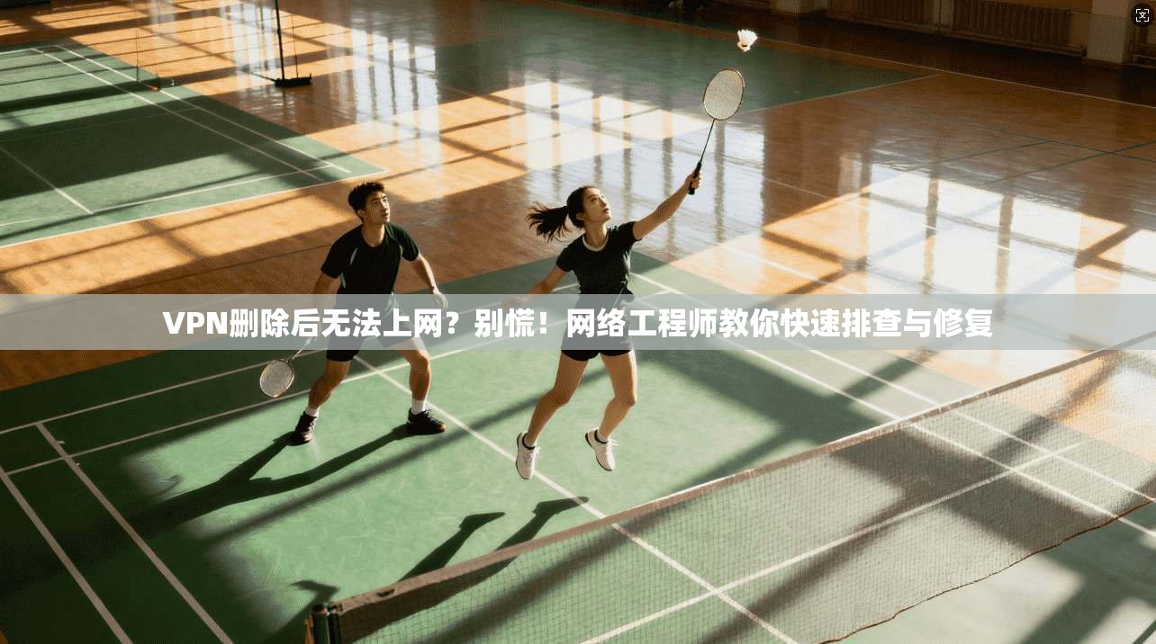 VPN删除后无法上网？别慌！网络工程师教你快速排查与修复