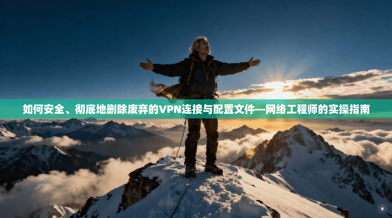 如何安全、彻底地删除废弃的VPN连接与配置文件—网络工程师的实操指南