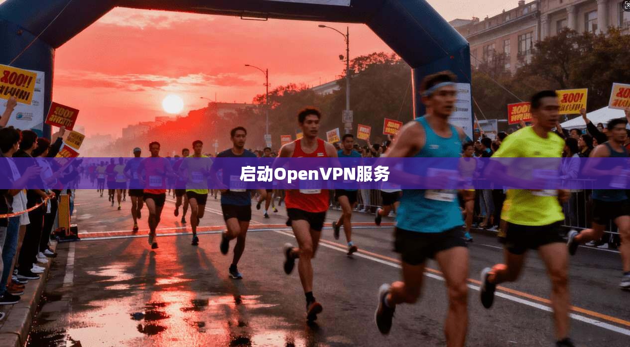 启动OpenVPN服务 启动OpenVPN服务
