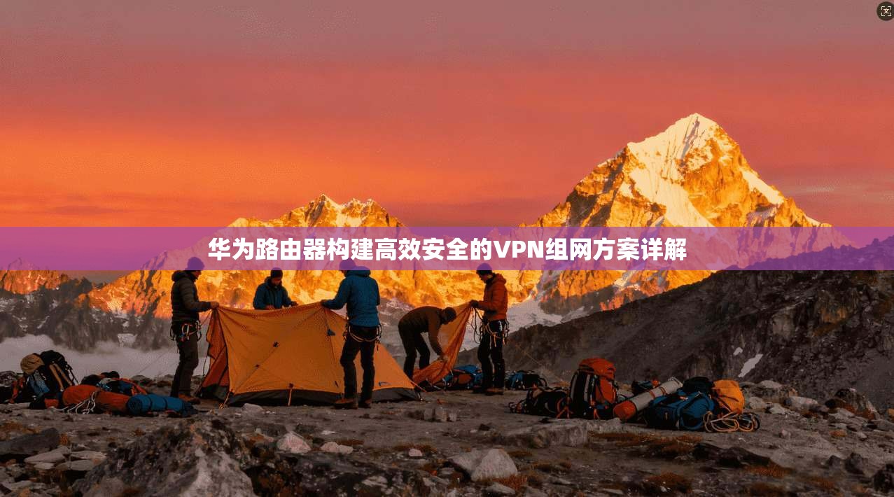 华为路由器构建高效安全的VPN组网方案详解