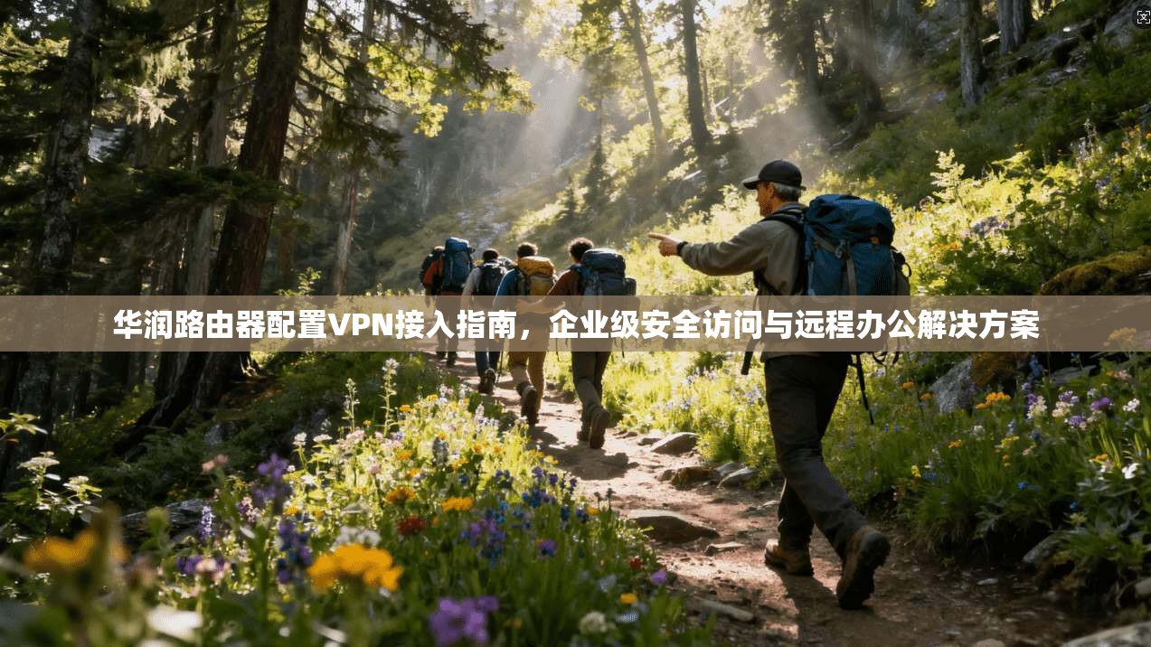 华润路由器配置VPN接入指南，企业级安全访问与远程办公解决方案