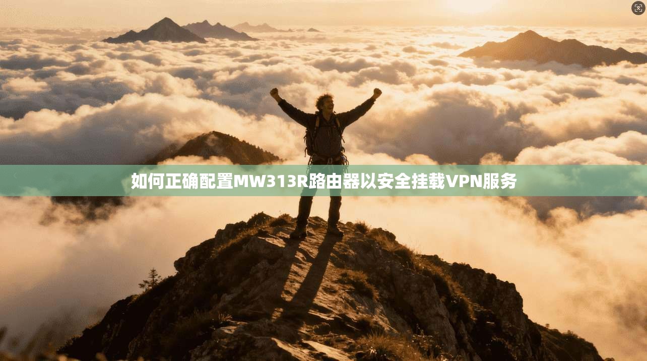 如何正确配置MW313R路由器以安全挂载VPN服务