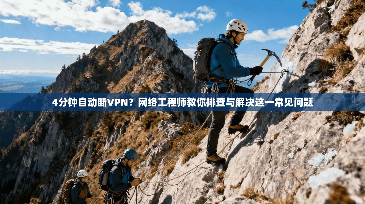 4分钟自动断VPN？网络工程师教你排查与解决这一常见问题