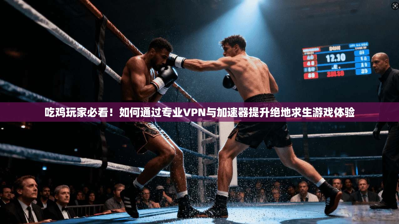 吃鸡玩家必看！如何通过专业VPN与加速器提升绝地求生游戏体验