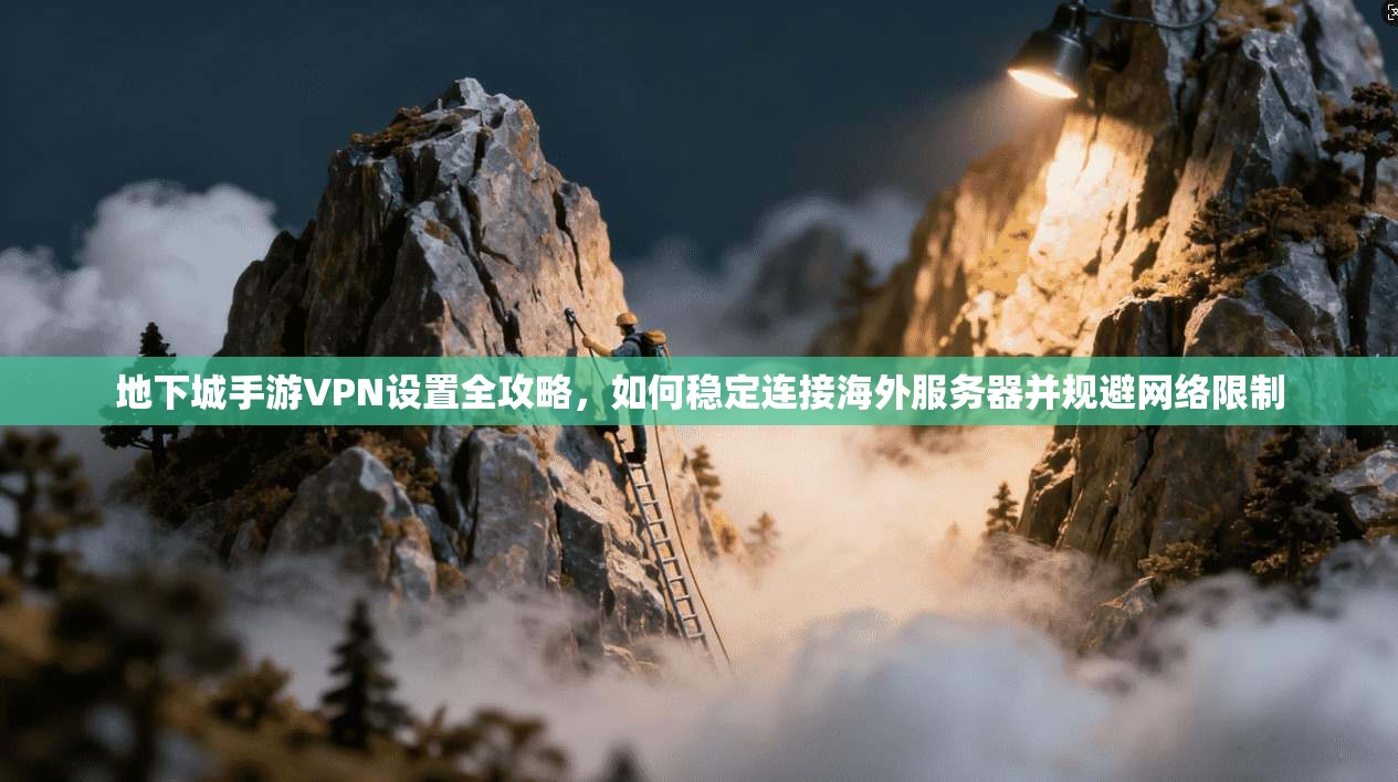 地下城手游VPN设置全攻略，如何稳定连接海外服务器并规避网络限制