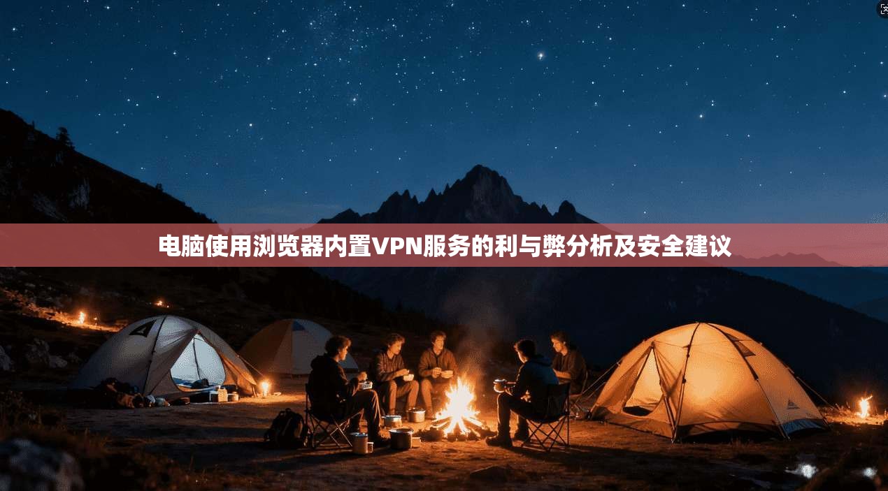 电脑使用浏览器内置VPN服务的利与弊分析及安全建议