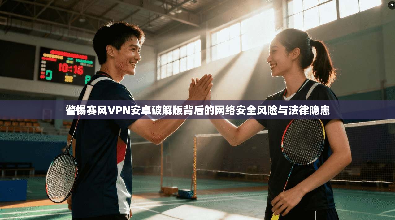 警惕赛风VPN安卓破解版背后的网络安全风险与法律隐患
