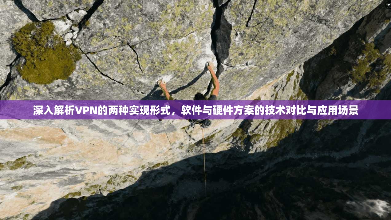 深入解析VPN的两种实现形式，软件与硬件方案的技术对比与应用场景