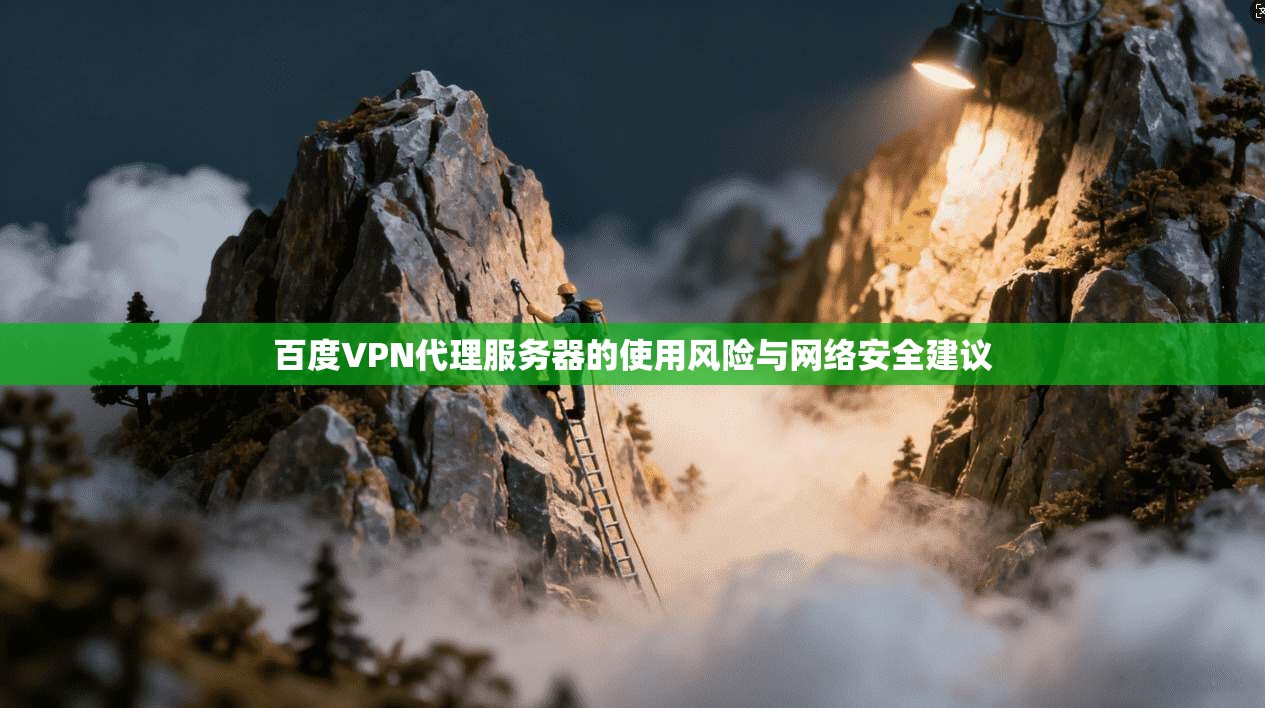 百度VPN代理服务器的使用风险与网络安全建议