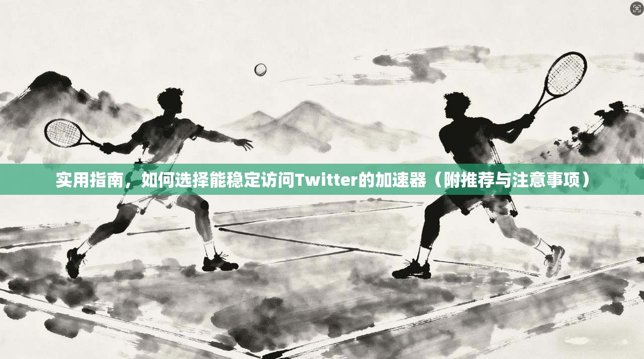 实用指南，如何选择能稳定访问Twitter的加速器（附推荐与注意事项）