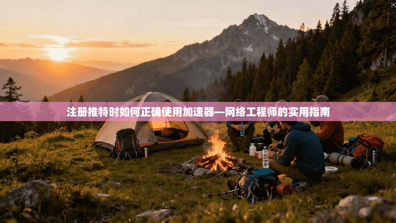 注册推特时如何正确使用加速器—网络工程师的实用指南